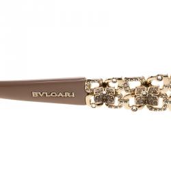 Bvlgari Beige 8162-B Giardini Cateye Sunglasses
