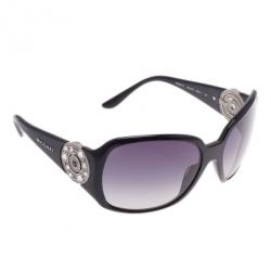 Bvlgari Black 8008B Crystal Temple Sunglasses
