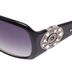 Bvlgari Black 8008B Crystal Temple Sunglasses