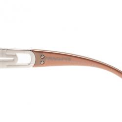 Bvlgari Brown 6023B Strass Edge Shield Sunglasses