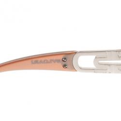 Bvlgari Brown 6023B Strass Edge Shield Sunglasses