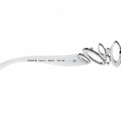 Pre Owned Bvlgari Silver/Brown Gradient 6028-B Oversized Sunglasses