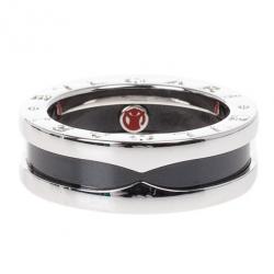 Bvlgari Save The Children Silver Ring Size 51