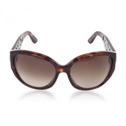 Pre Owned Bvlgari Tortoise Frame 8038B Limited Edition Woman Sunglasses