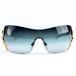 Bvlgari White 651-B Shield Woman Sunglasses