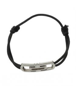 Pre Owned Bvlgari Parentesi Silver Bracelet