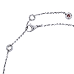 Pre Owned Bvlgari B.Zero1 Save The Children Black Ceramic & Sterling Silver Necklace