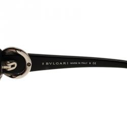 Pre Owned Bvlgari Brown 8035 Square Sunglasses