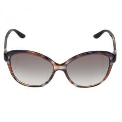 Pre Owned Bvlgari Brown Dior 56mm Cat Eye Sunglasses