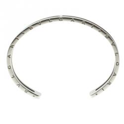 Bvlgari B.Zero1 Steel & 18k Yellow Gold Open Cuff Bracelet 16cm