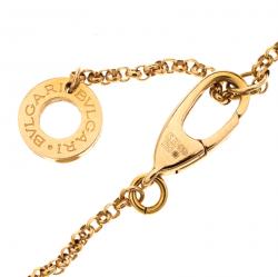 Pre Owned Bvlgari Bvlgari Mother of Pearl 18k Rose Gold Bracelet