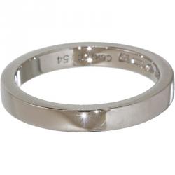 Bvlgari MarryMe Platinum Wedding Band Ring Size 54
