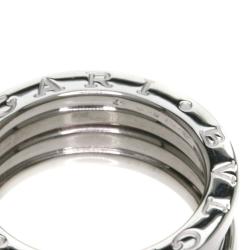 Pre Owned Bvlgari B.Zero1 White Gold 3-Band Ring Size 52