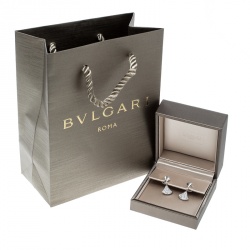 Bvlgari Diva's Dream Diamond 18k White Gold Drop Earrings
