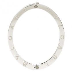 مملوكة مسبقًا Bvlgari B.Zero1 Stainless Steel and 18K Yellow Gold Bangle Bracelet 16CM