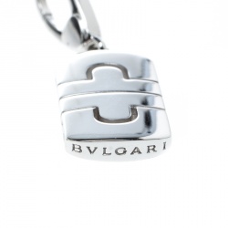Pre Owned Bvlgari Parentesi 18K White Gold Charm Pendant