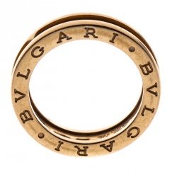Bvlgari B.Zero1 1-Band 18K Yellow Gold Ring Size 55 