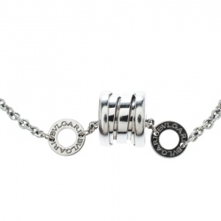 Bvlgari B.zero1 18k White Gold Soft Bracelet