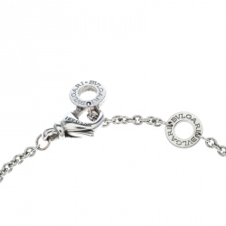 Bvlgari B.zero1 18k White Gold Soft Bracelet