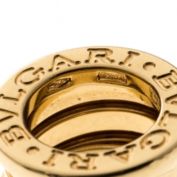 Bvlgari B.Zero1 18k Yellow Small Round Ring Charm Pendant