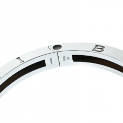 Bvlgari B.Zero1 Stainless Steel & 18K Yellow Gold Oval Bangle Bracelet