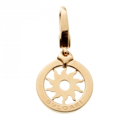 Bvlgari Tondo Sun 18k Yellow Gold Charm