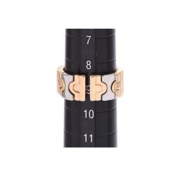 Bvlgari Parentesi 18K 2-Tone Ring Size 49