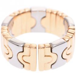 Bvlgari Parentesi 18K 2-Tone Ring Size 49