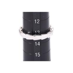 Bvlgari Serpenti 18K White Gold Wedding Band Ring Size 54