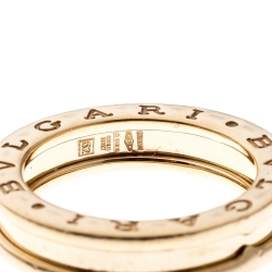 Pre Owned Bvlgari B.Zero1 1-Band 18K Yellow Gold Ring Size 52