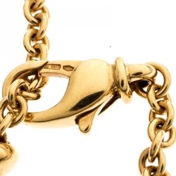 Bvlgari Optical Illusion Mother of Pearl 18k Yellow Gold Pendant Necklace