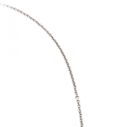 Pre Owned Bvlgari B.Zero 1 18K White Gold Pendant Necklace