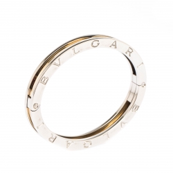 Bvlgari B.Zero1 Steel & 18k Yellow Gold Bracelet 