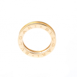 Bvlgari B.Zero1 1-Band 18k Yellow Gold Band Ring Size 53