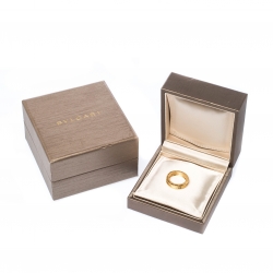 Bvlgari B.Zero1 1-Band 18k Yellow Gold Band Ring Size 53