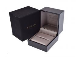 Pre Owned Bvlgari Glyph Solitaire Diamond Platinum Ring 48