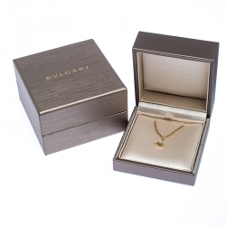 Pre Owned Bvlgari Divas' Dream Mother of Pearl 18K Rose Gold Chain Bracelet