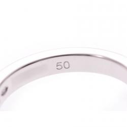 Bvlgari Marry Me Diamonds Platinum RIng Size 50