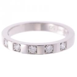 Bvlgari Marry Me Diamonds Platinum RIng Size 50