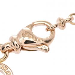 Pre Owned Bvlgari B.Zero1 3-Band 18K Yellow Gold Band Pendant Necklace