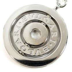 Pre Owned Bvlgari Astrale Cerchi 18K White Gold Diamond Necklace