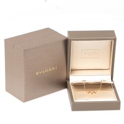 Pre Owned Bvlgari Mother of Pearl 18K Rose Gold Bracelet SM