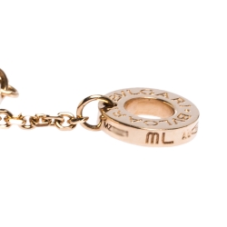 Pre Owned Bvlgari Divas' Dream Mother of Pearl 18K Rose Gold Bracelet ML