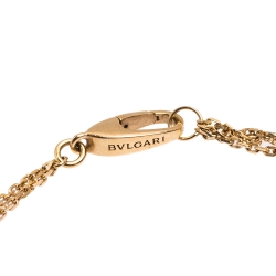 Bvlgari Divas' Dream Mother of Pearl 18K Rose Gold Chain Bracelet ML