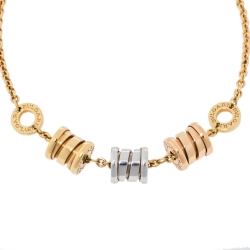 Bvlgari Tricolor B.Zero1 18K Gold Bracelet