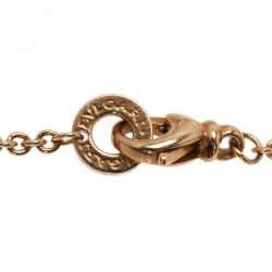 Pre Owned Bvlgari B.ZERO1 3-Elements 18K Yellow White and Pink Gold Soft Bracelet 19CM