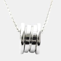 Pre Owned Bvlgari B.Zero1 18K White Gold Necklace