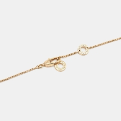 Bvlgari MVSA Mother of Pearl 18k Rose Gold Pendant Necklace