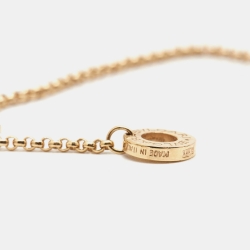 Bvlgari MVSA Mother of Pearl 18k Rose Gold Pendant Necklace