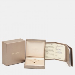 Bvlgari MVSA Mother of Pearl 18k Rose Gold Pendant Necklace